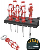 Wera Limited Edition 8 Piece Kraftform Screwdriver Set Sports Edition - Wales + Wera 7Pc Bit Set £44.99